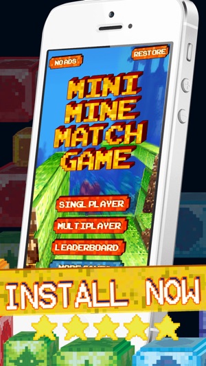 Mini Mine Match-3 - Candy Combat  Multi-player Edition 3D(圖5)-速報App