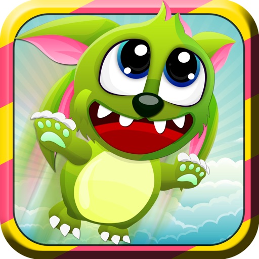 A Clumsy Monster's Epic Jump in Amazon Jungle iOS App