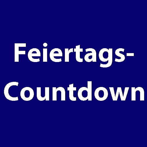 Feiertags-Countdown icon