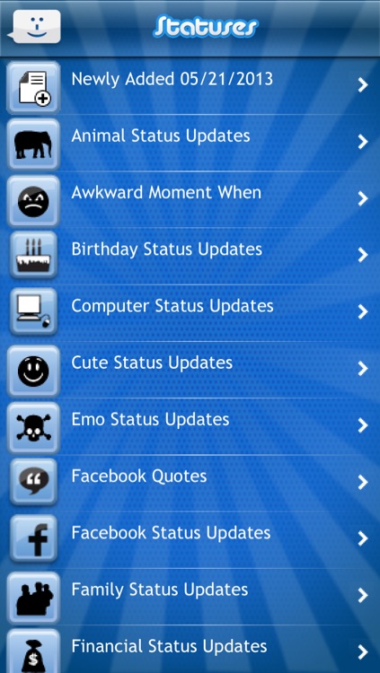 FunnyStatus - Funny Status Updates & Quotations for Facebook, Instagram, Vine, Snapchat and More!