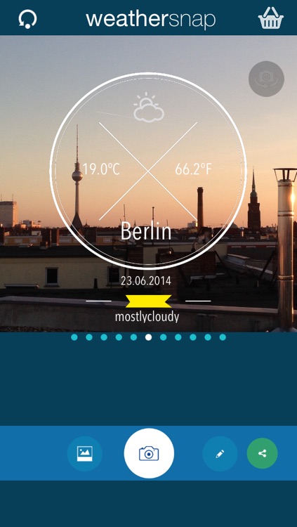 Weathersnap – Share Your Local Real-Time Weather with Beautiful Photo Skins screenshot-4