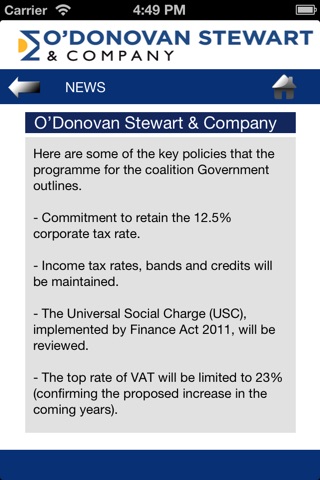 ODS Tax screenshot 2