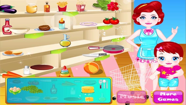 Baby Cooking Assistant - Help Mom to Mak