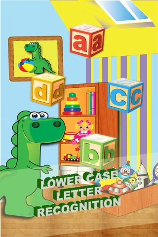 Learn ABCs with Dino. Learn Upper Case Lower and Lower Case Letters, Free Preschool Game Lite screenshot 2