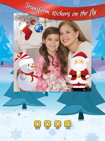 Holiday StickerGrams HD - Christmas, New Year's and Winter Stickers for your photos! screenshot 3
