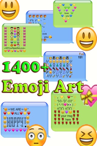 All-In-1Emoji Art,Emotions,Text Pics,Emoticons,Expressions,3D Animoticons, Style Text, 22 Languages SMS/EMail Editor, Unicode Symbols,Equation Editor,etc. screenshot 2