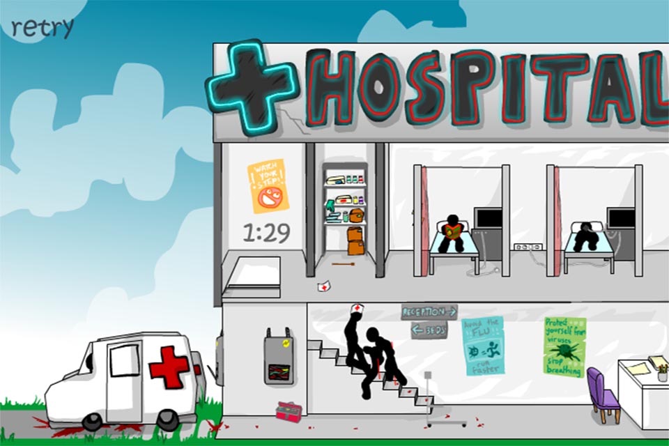 Click Death - Hospital & Lab screenshot 2