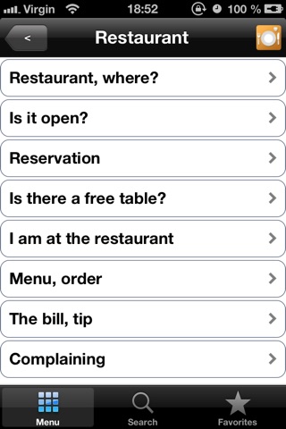 Speak in the city - French. Audio Phrasebook + Dictionary screenshot 3