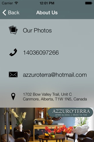 Azzuro Terra Laser Spa and Hair Salon screenshot 2
