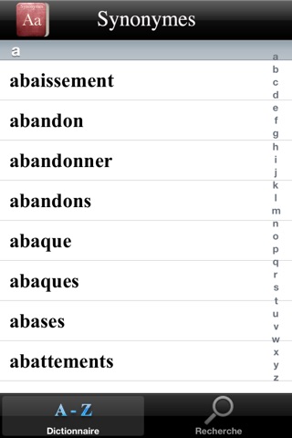 Dictionnaire des Synonymes screenshot 2