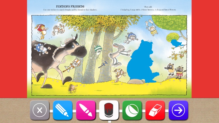 Hugless Douglas Sticker Activity App