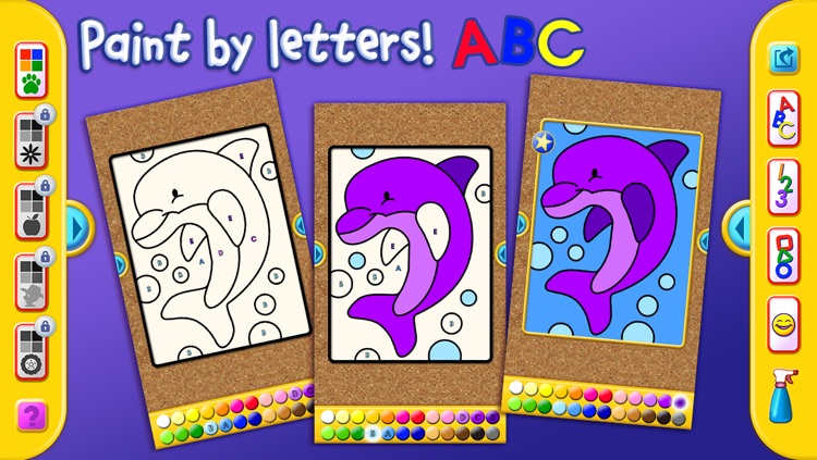 I Like to Paint Letters, Numbers, and Shapes Lite