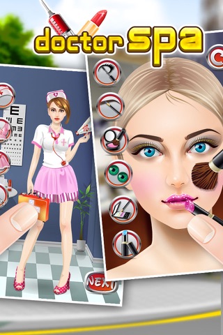 Doctor Spa Makeup - girls games screenshot 2