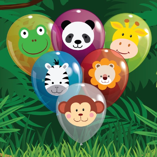Baby Jungle Balloon Pop Icon