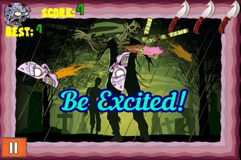 Angry Zombie Slasher - Epic Monster Killing Craze screenshot 2