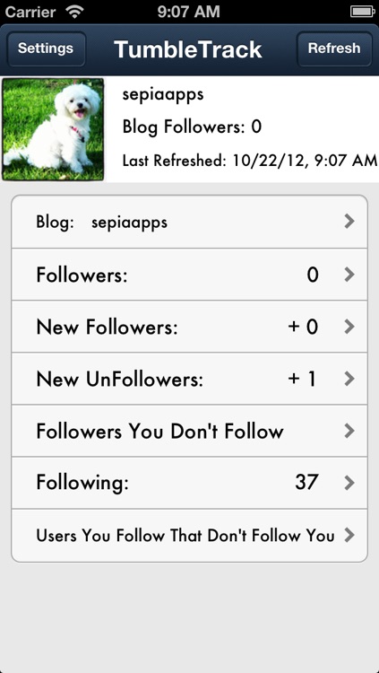 TumbleTrack Followers on Tumblr - Track UnFollowers and View Quotes or Wallpaper