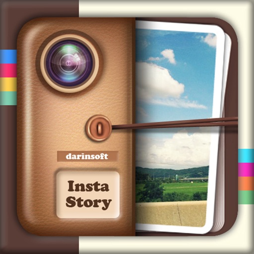 InstaStory Free - Easy create your own unique photo collage , photo frame icon