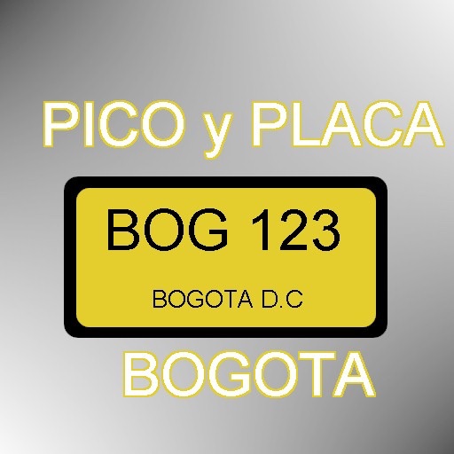 Pico y Placa Bogota, Colombia. icon