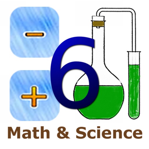 Grade 6 Math & Science Icon
