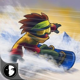 DownHill Racing - Crazy Winter Snowboard Race Free