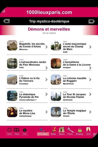 1000LIEUXParis.comLITE screenshot 3