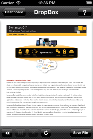 Symantec O3 screenshot 4