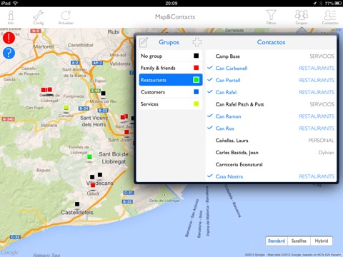 Map&Contacts screenshot 2