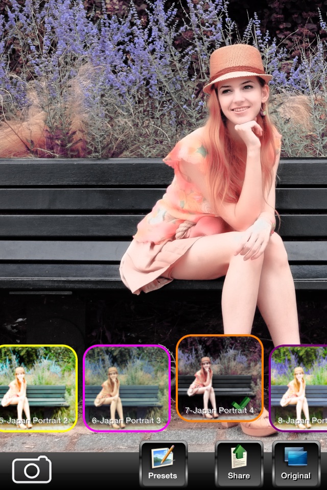 Portrait 101 in 1 Filters - enhance and retouch your photo screenshot 2