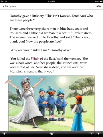 The Wizard of Oz: Oxford Bookworms Stage 1 Reader (for iPad) screenshot 2