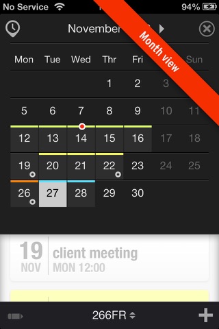 iPlan myTime - Calendar with Timeline screenshot 2