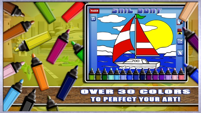 Marker Mania for Boys, Toddlers and Kids - My Boat and Ship (圖3)-速報App