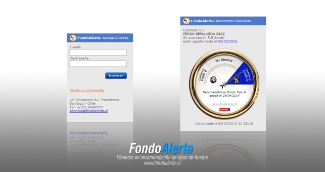 Barometro Financiero FondoAlerta iPad version(圖1)-速報App