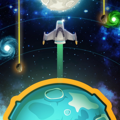 Tap the Planet - save the astronauts lost in space! Icon