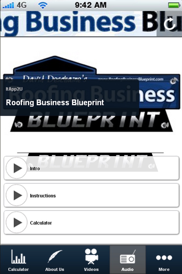 Blueprint Roofing Calculator screenshot 2