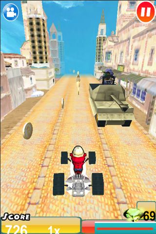 All Stars Cartoons 3D Super Kart City Racing: Go Go! screenshot 3