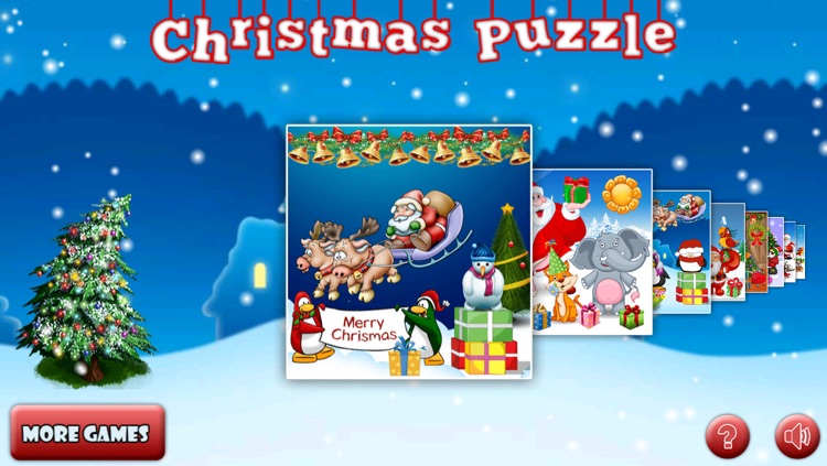 Amazing Santa jigsaw puzzle - free kids games