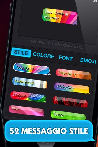 Colorful Message With Emoji screenshot 2