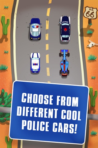 Awesome Police Race Multiplayer Lite screenshot 4