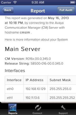 PBX Reports - For Avaya PBX screenshot 2