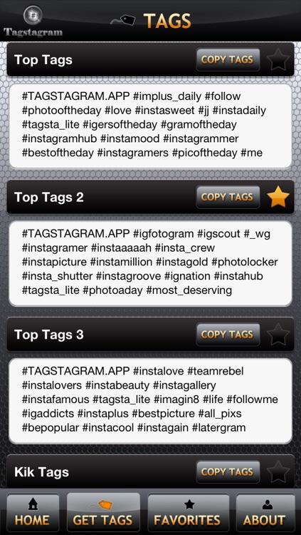 Tagstagram Pro - Copy and Paste Tags for Instagram