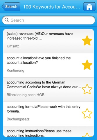 100 Accounting Key Words screenshot 2