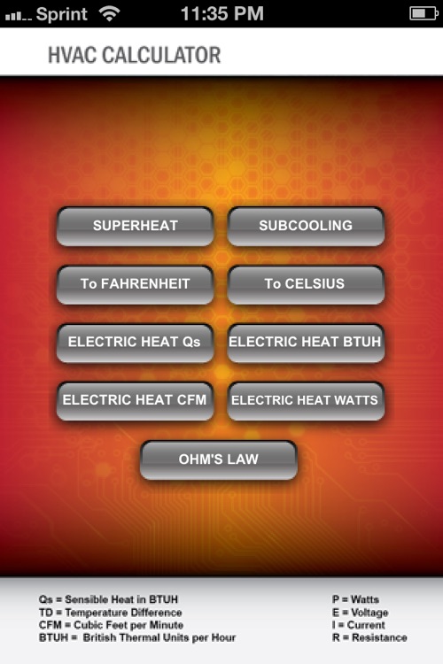 HVAC Calculator