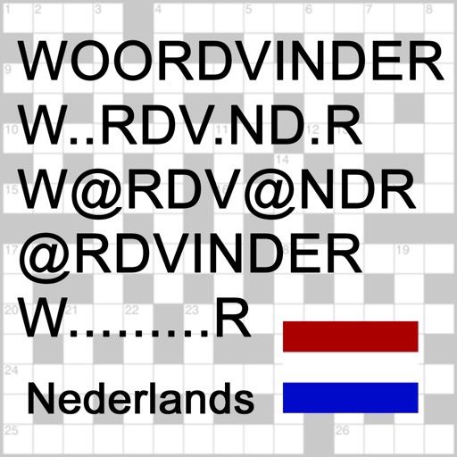 NL Woordvinder Nederlands/Dutch PRO - find the best words for crossword, Wordfeud, Scrabble, cryptogram, anagram, spelling and rhyme Icon
