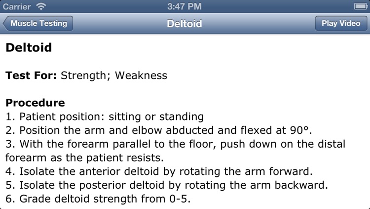 Musculoskeletal Exam-Shoulder screenshot-3