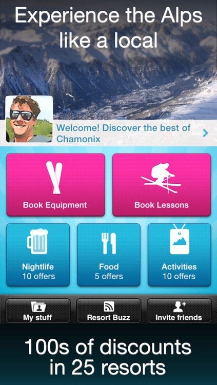 Tripster - Ski & Board hire, lessons & bar discounts and guide in the Alps