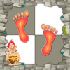 Caveman Step on the Lava Tile and Go Boom!
