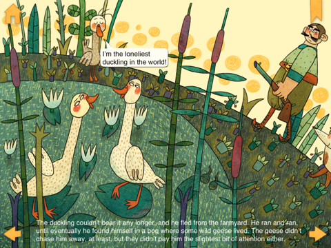 The Ugly Duckling by Andersen – An Interactive Children’s Story and Learning Game screenshot 3