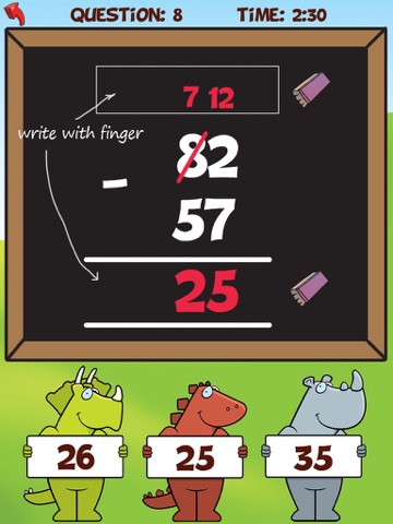 A Math Regrouping App: Addition and Subtraction HD screenshot 3
