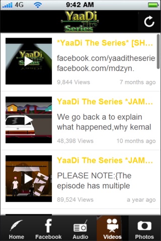 Yaadi screenshot 2