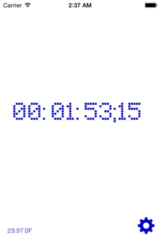 TimeCode: frame accurate clock screenshot 3